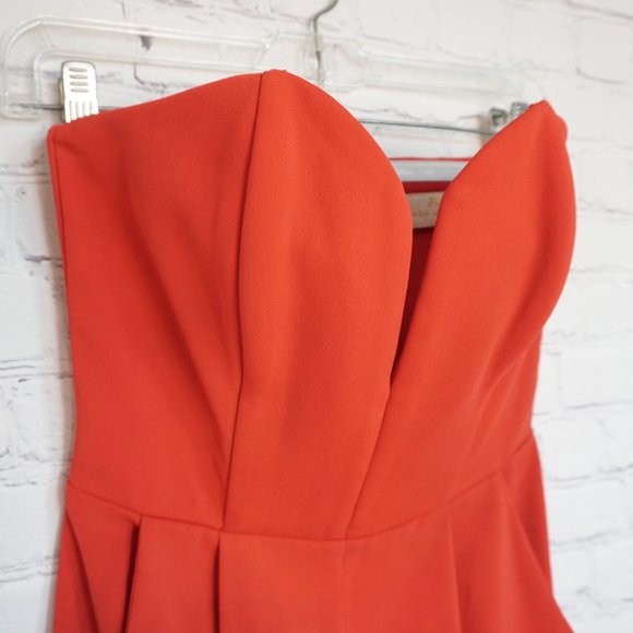 Amanda Uprichard Pants - Amanda Uprichard Red Cherri Jumpsuit